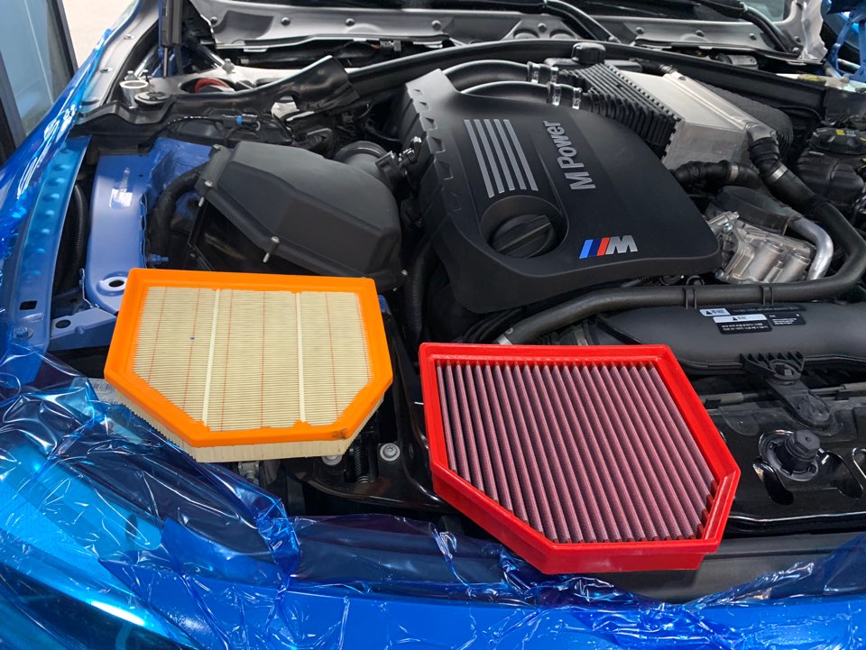 [BMC 순정형 에어필터] BMW M3, M4, M2 컴페티션 (F80, F82, F83, F87), F10 M5, F12 M6 ...