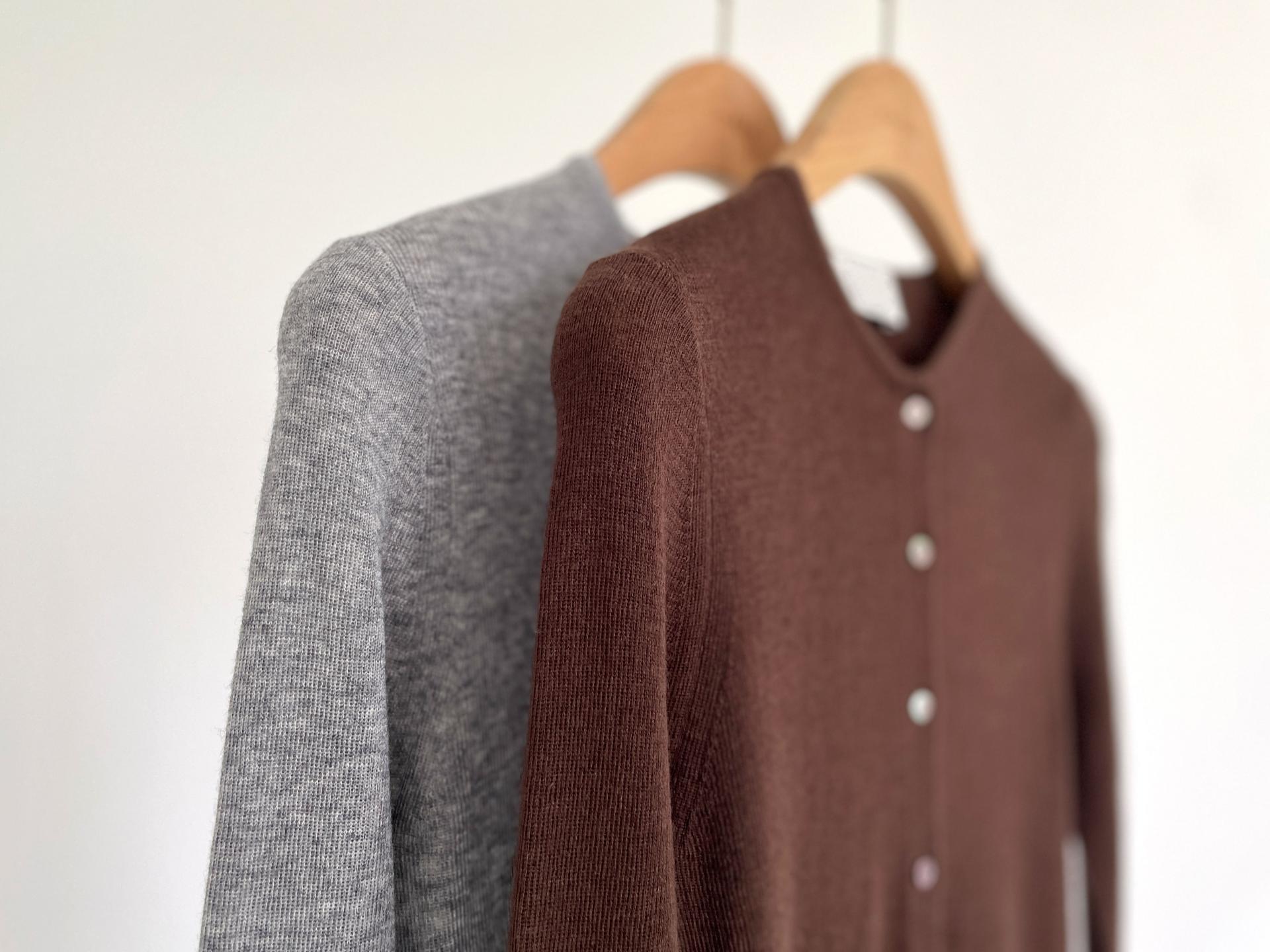 slim knit cardigan (2C)