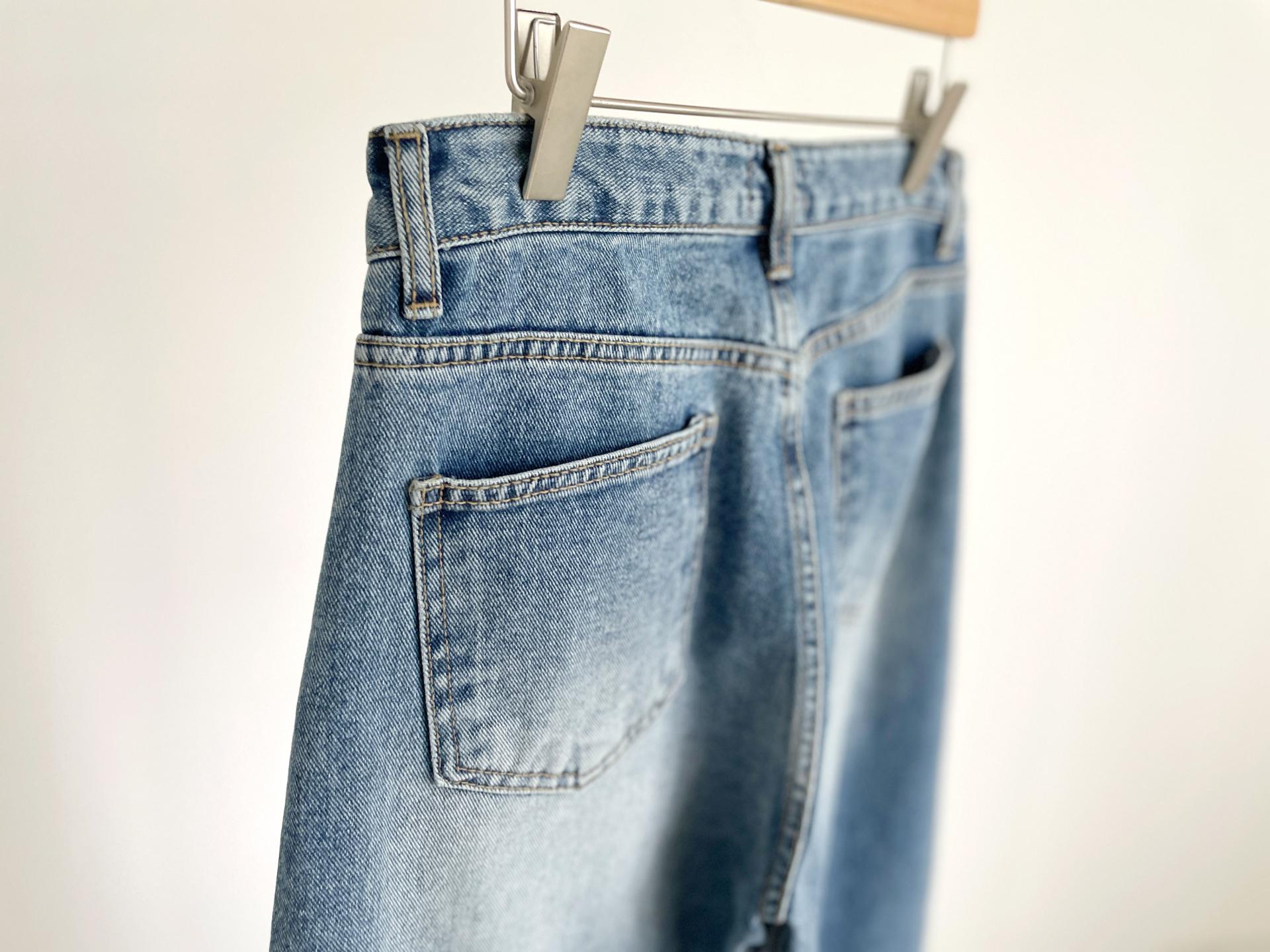 wide denim