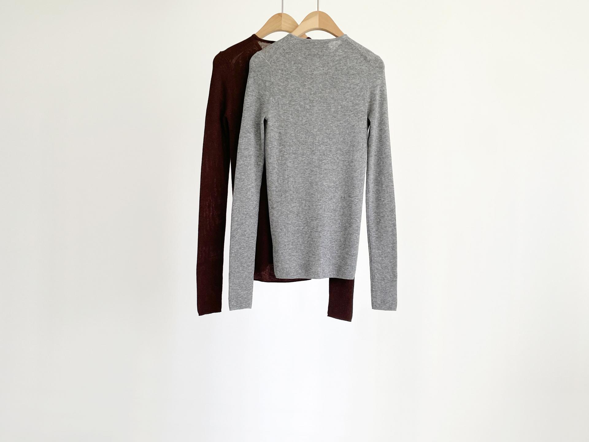 slim knit cardigan (2C)