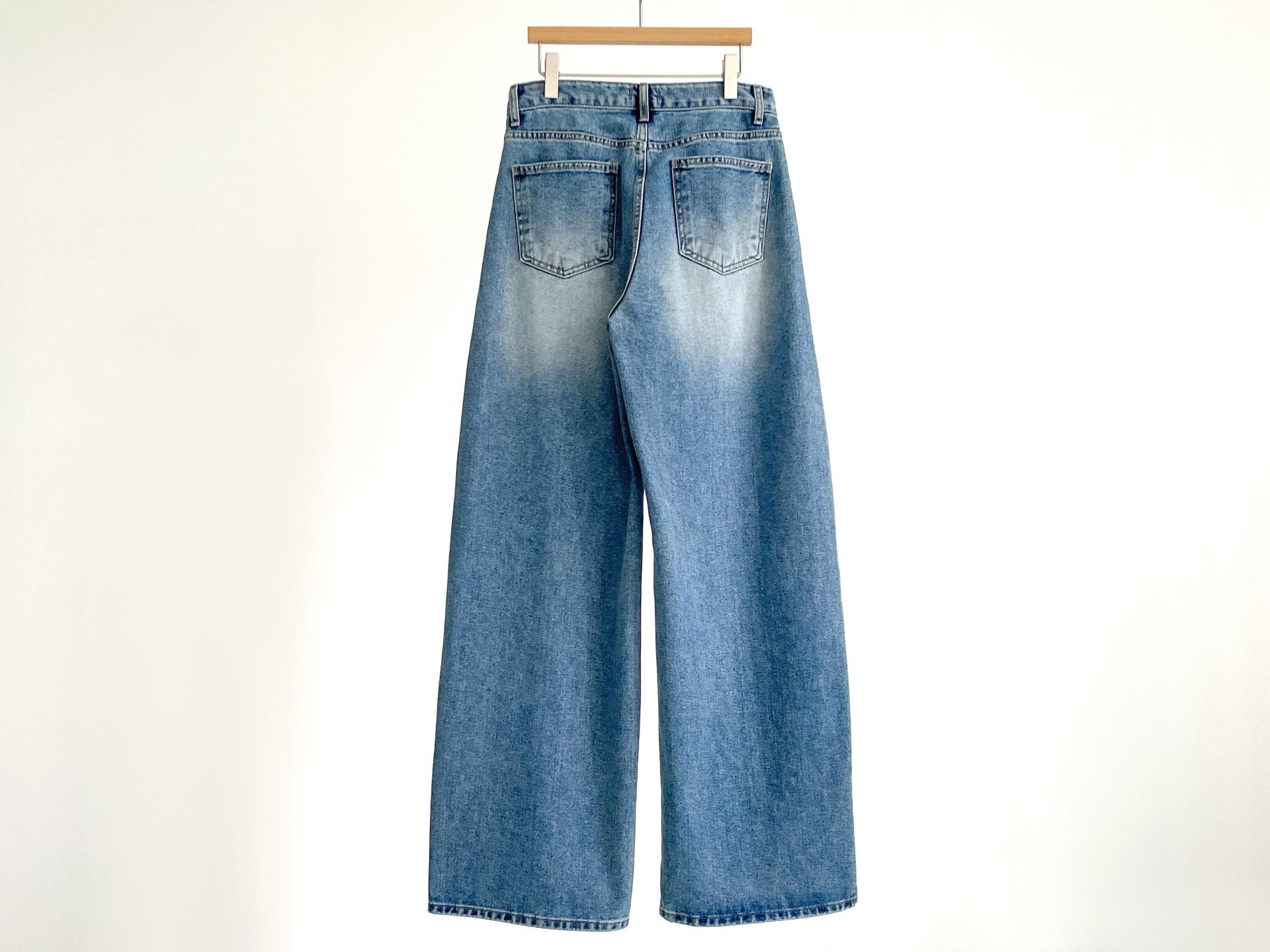 wide denim