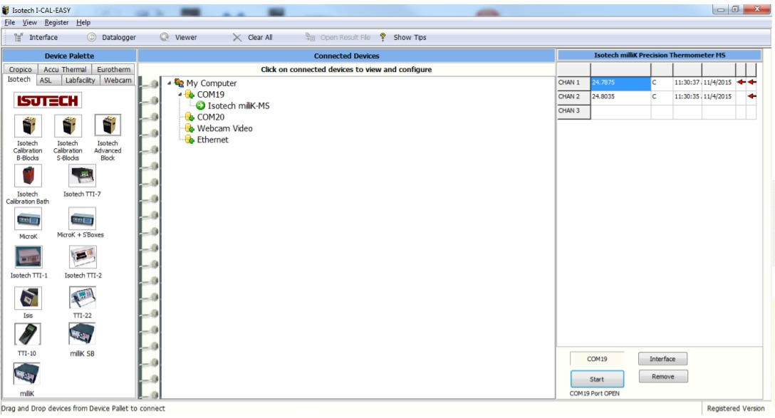 Isotech I-CAL-EASY Software