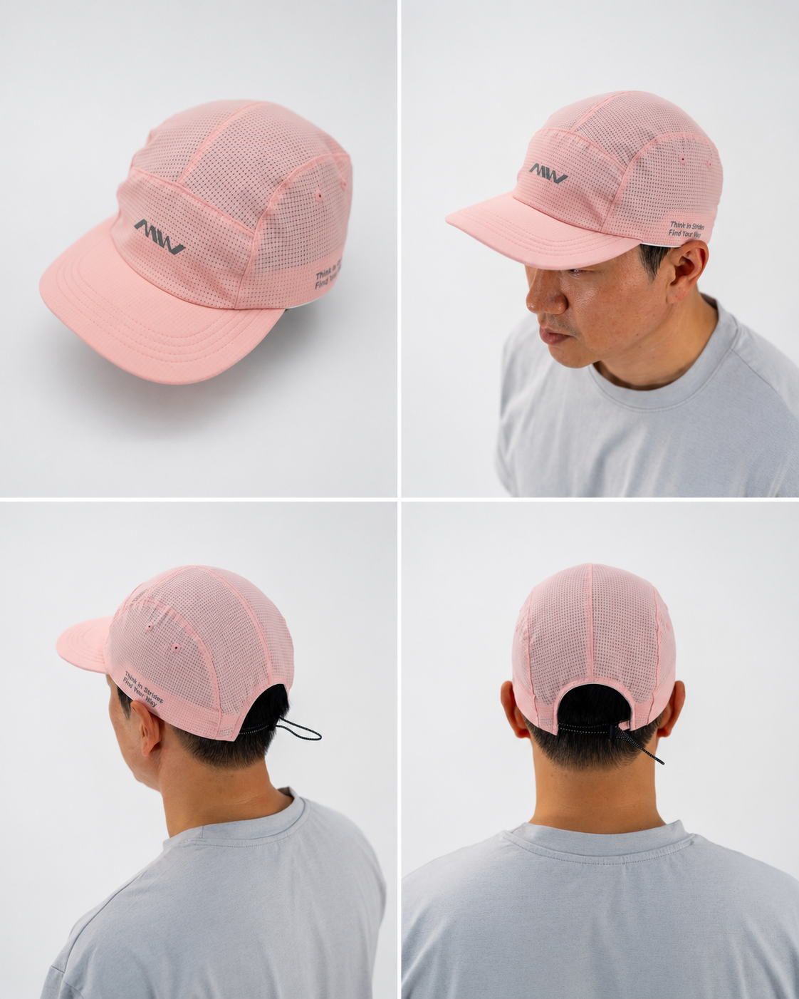 MW 그리드 초경량 러닝캡