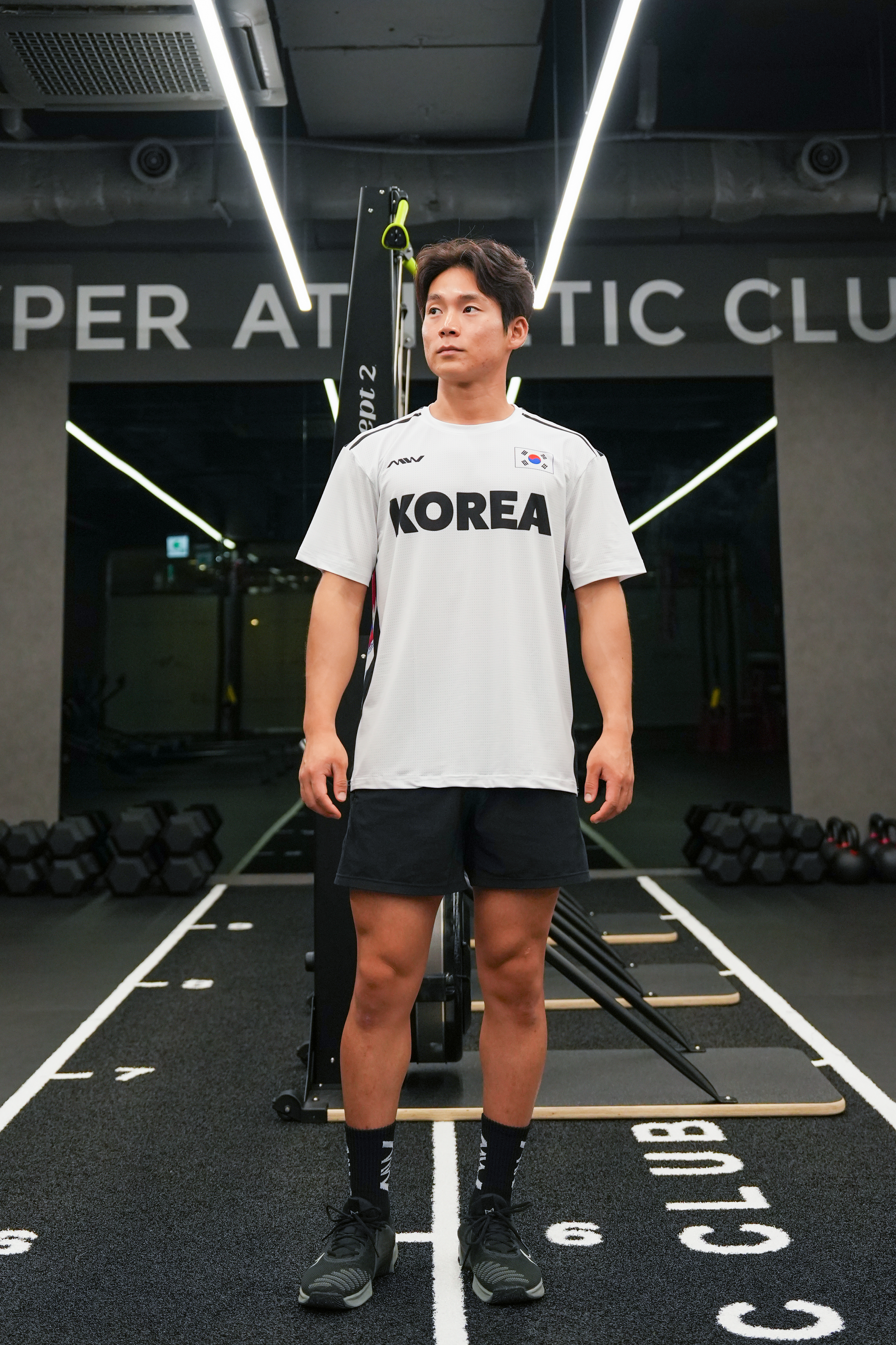 MW 에어로 쿨페이스 원단 기능성 스포츠 반팔티 KOREA