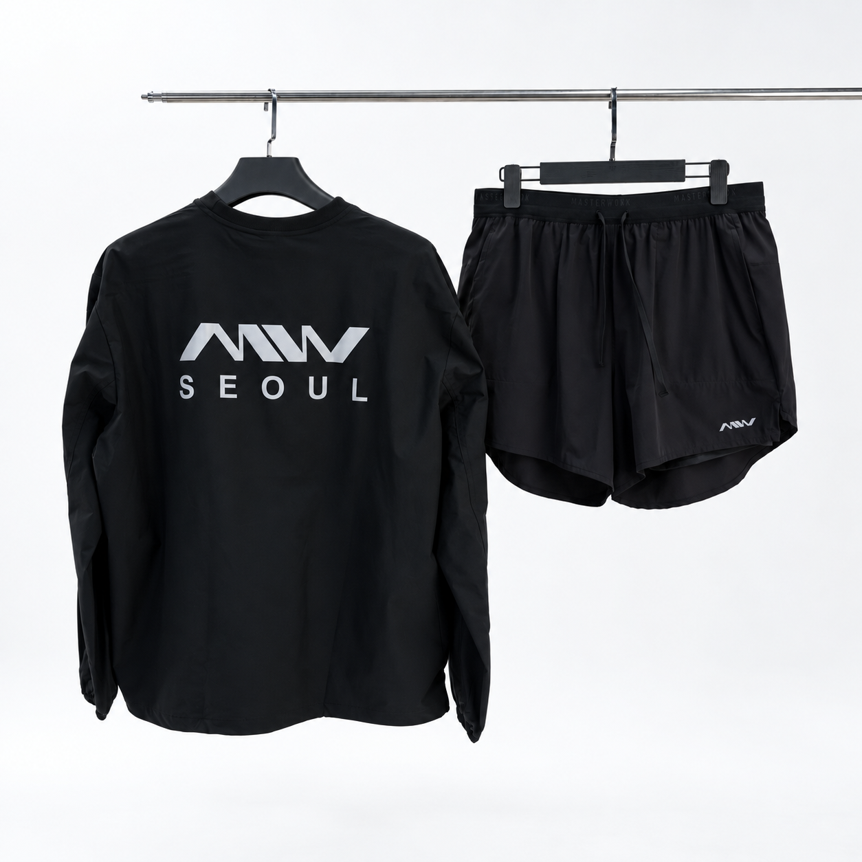 MW 페이스 레이어 5인치 투인원 러닝 쇼츠