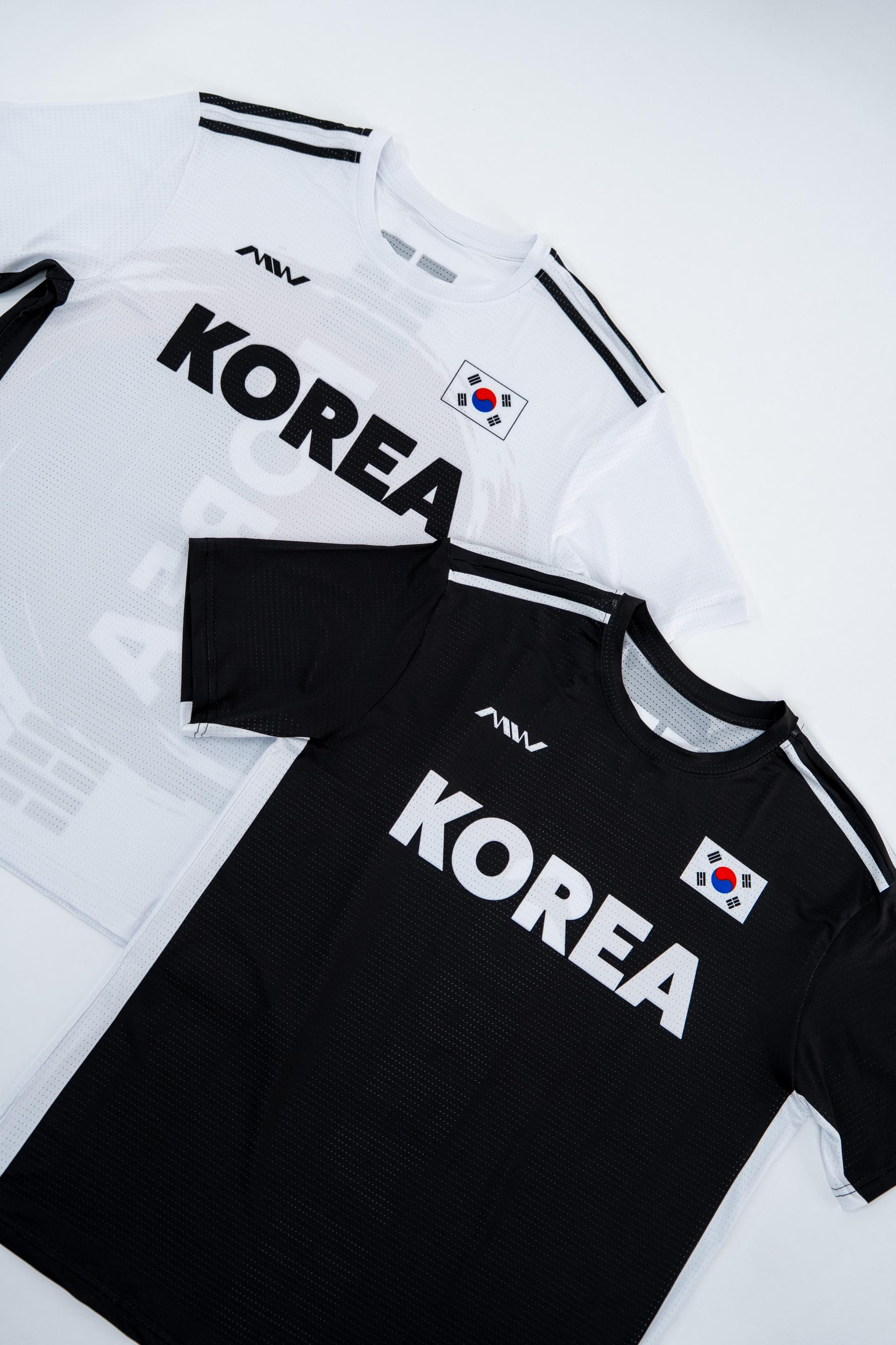 MW 에어로 쿨페이스 원단 기능성 스포츠 반팔티 KOREA