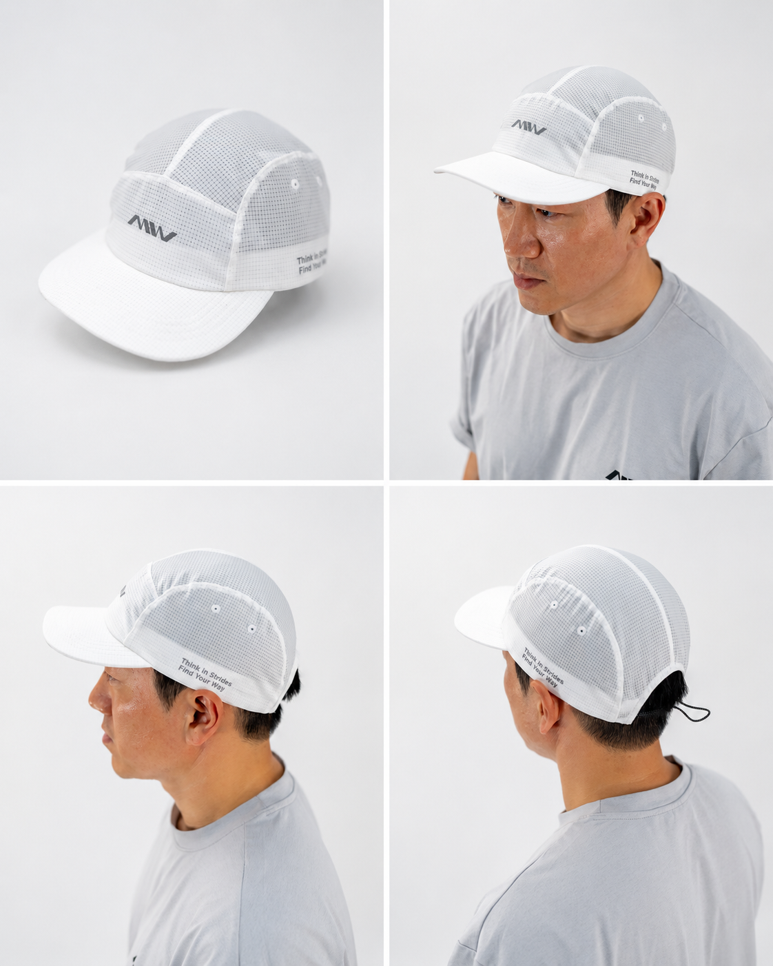 MW 그리드 초경량 러닝캡