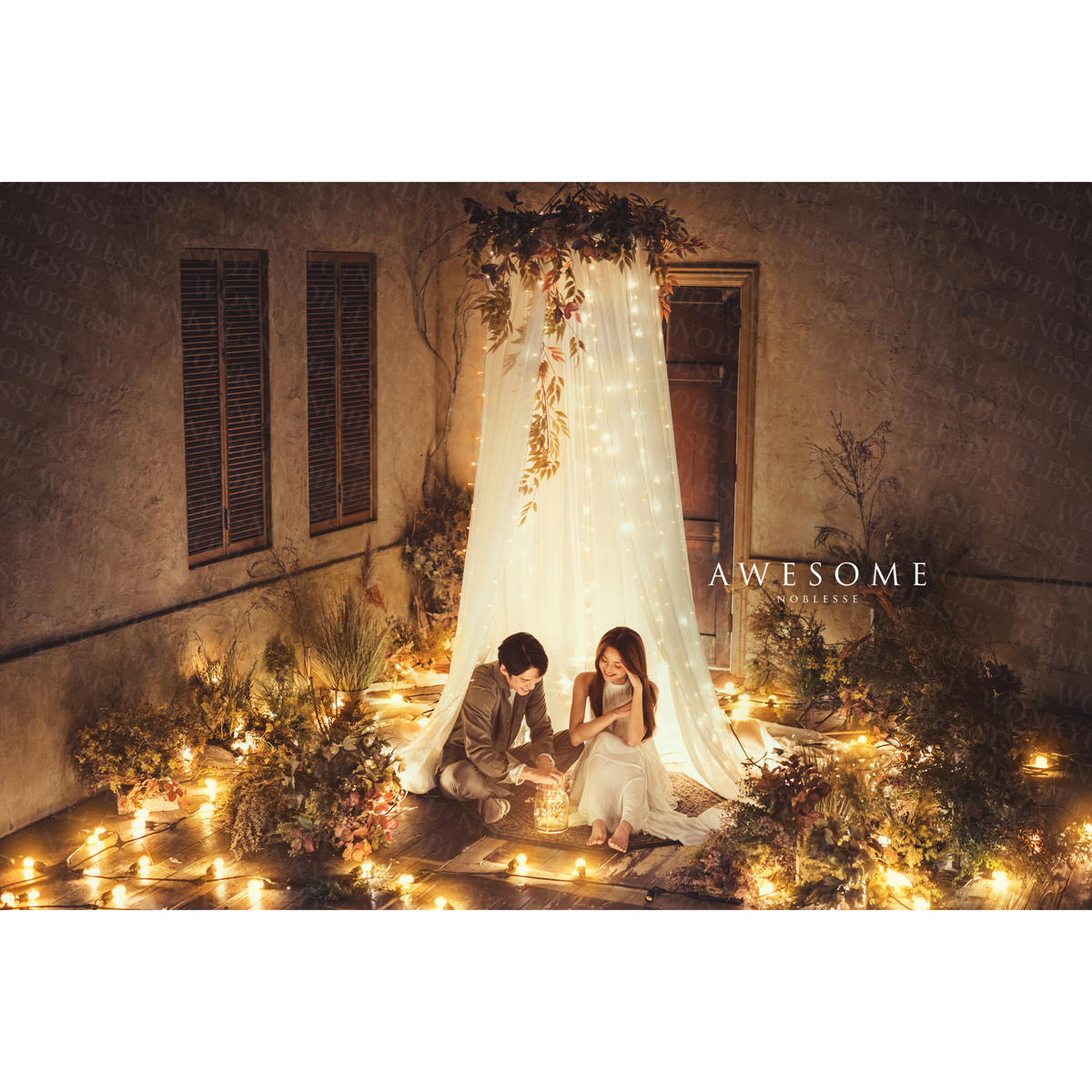 KOREA INDOOR PRE WEDDING E-005 WONKYU+ STUDIO : korea wedding pledge