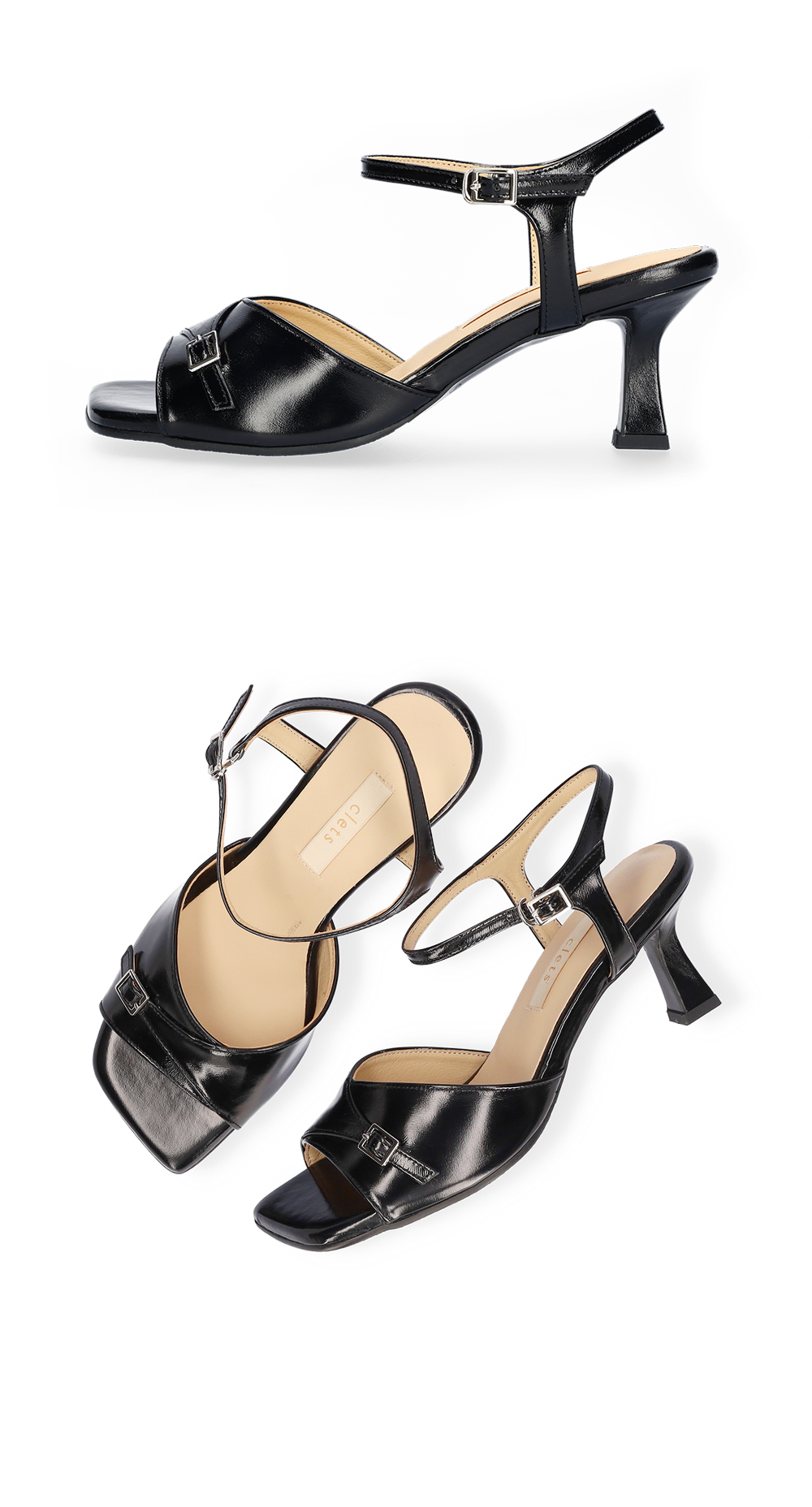 la belle sandal - black