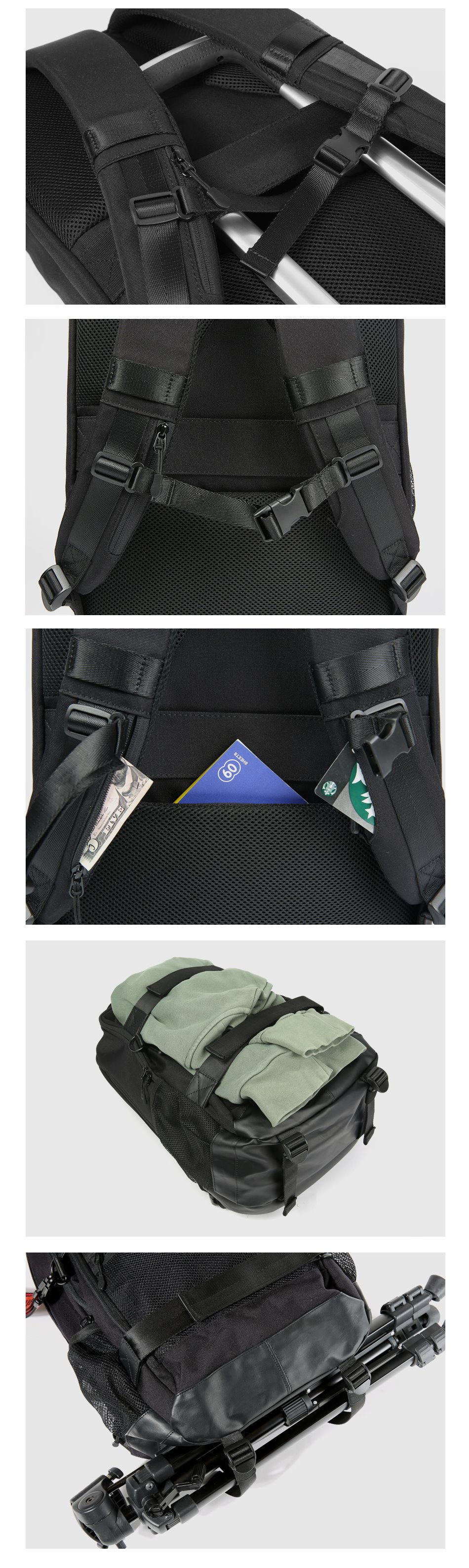 몬스터리퍼블릭(MONSTER REPUBLIC) MOVEMENT BACKPACK / BLACK