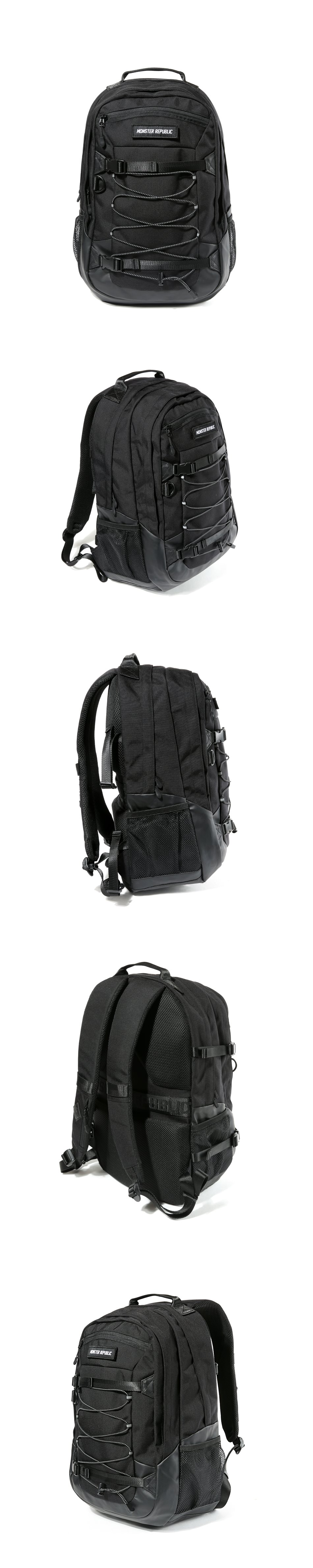 몬스터리퍼블릭(MONSTER REPUBLIC) WOOSTER BACKPACK / BLACK