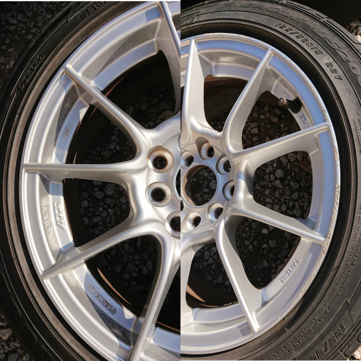 Yahoo!オークション -「ats 希少ATS DTC 15インチ 7J +35 4穴 PCD100