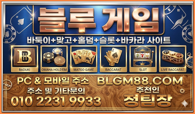 #블루게임 #바이브게임 #인디고게임 #몰디브게임 #펀치게임 #와일드게임 #비타민게임