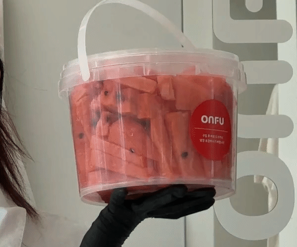 온푸 수박 버킷