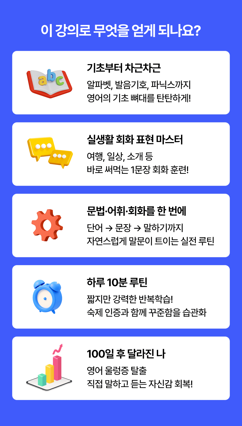 밀가루쌤영어 강의로 무엇을 얻게 되나요?