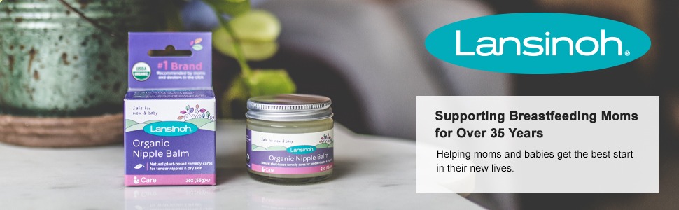 lansinoh lanisoh organic nipple butter non-lanolin lanolin free best organic balm recommended