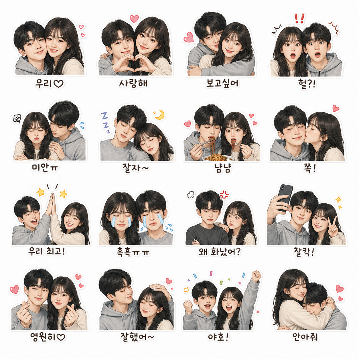 나만의 이모티콘 스티커