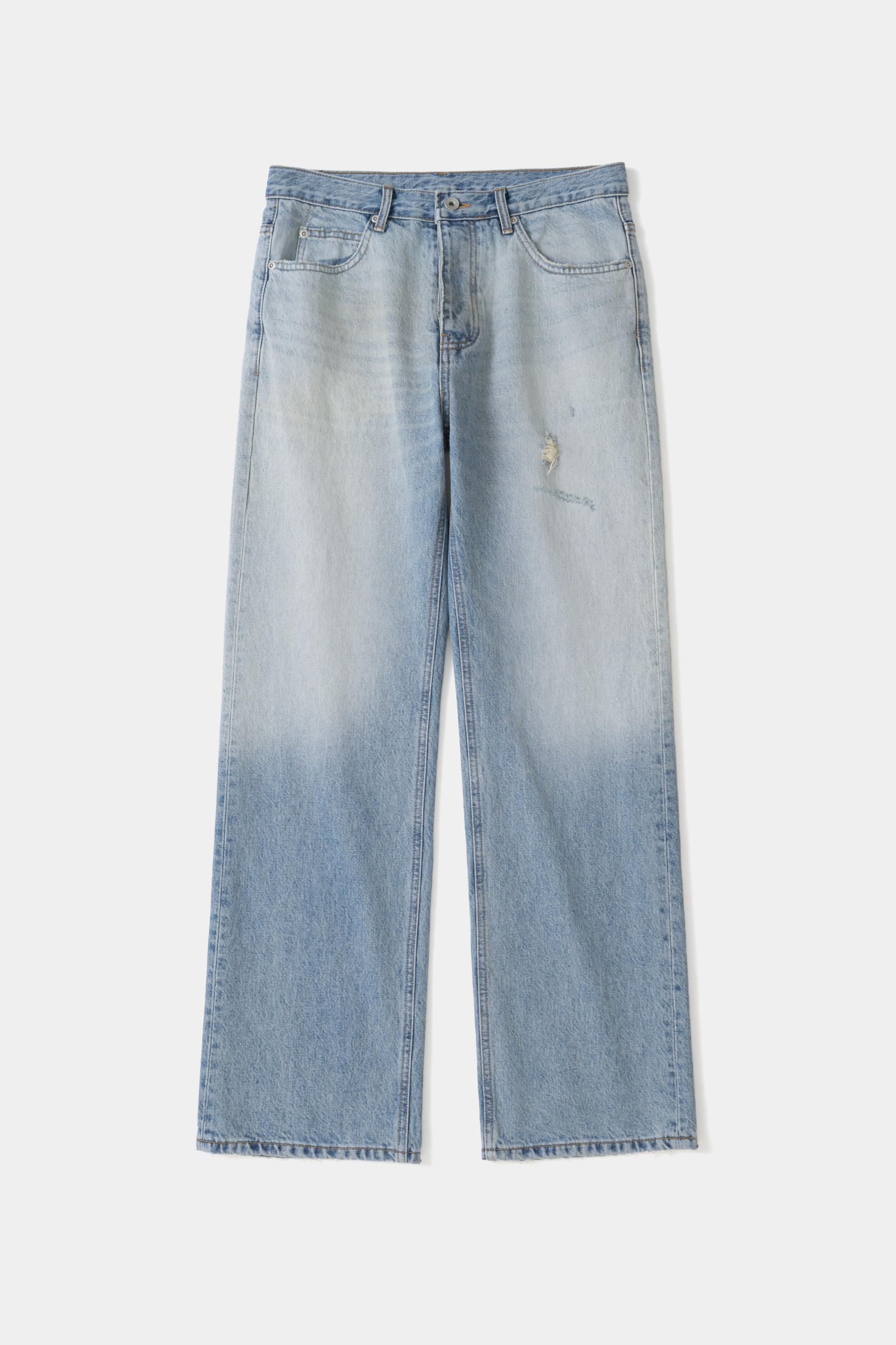 [KANGJUNGSEOK] DENIM PANTS TYPE 06 Light blue
