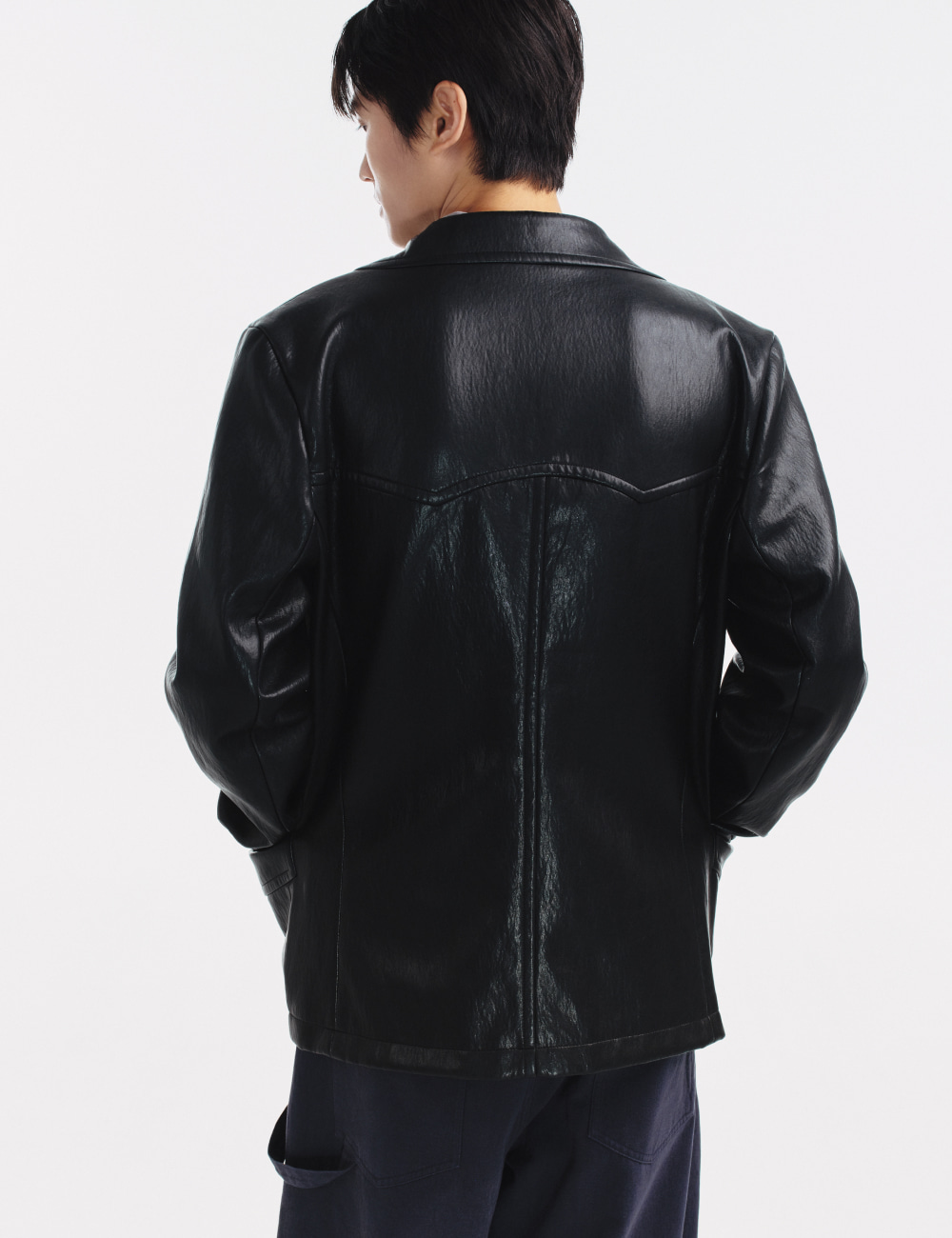 [GEN:RE] Mirage Faux Leather Jacket