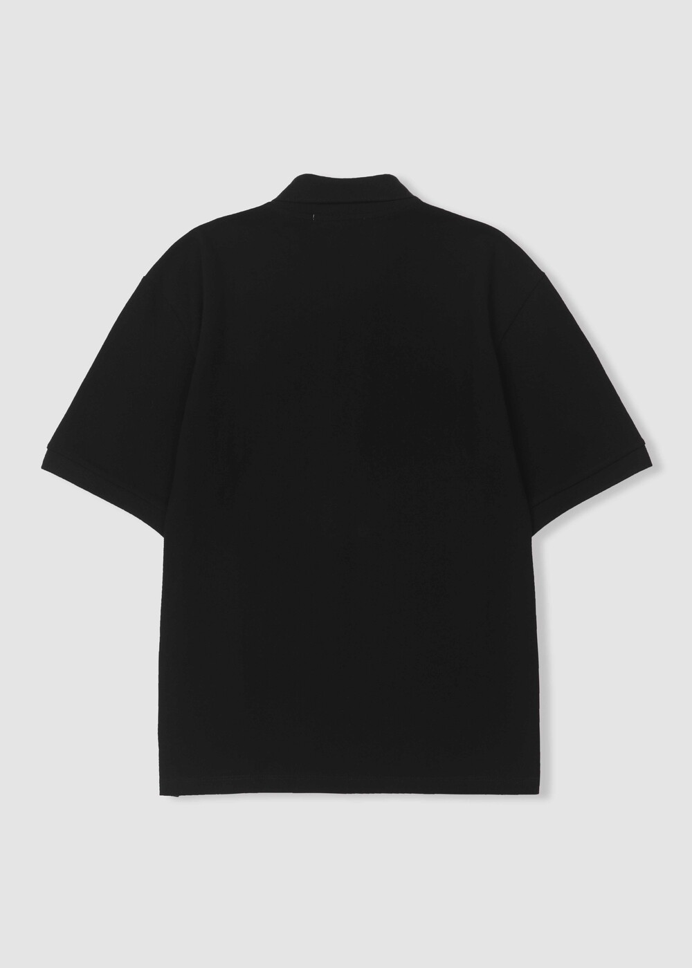 [WINDER] CLASSIC PIQUE TOP - BLACK