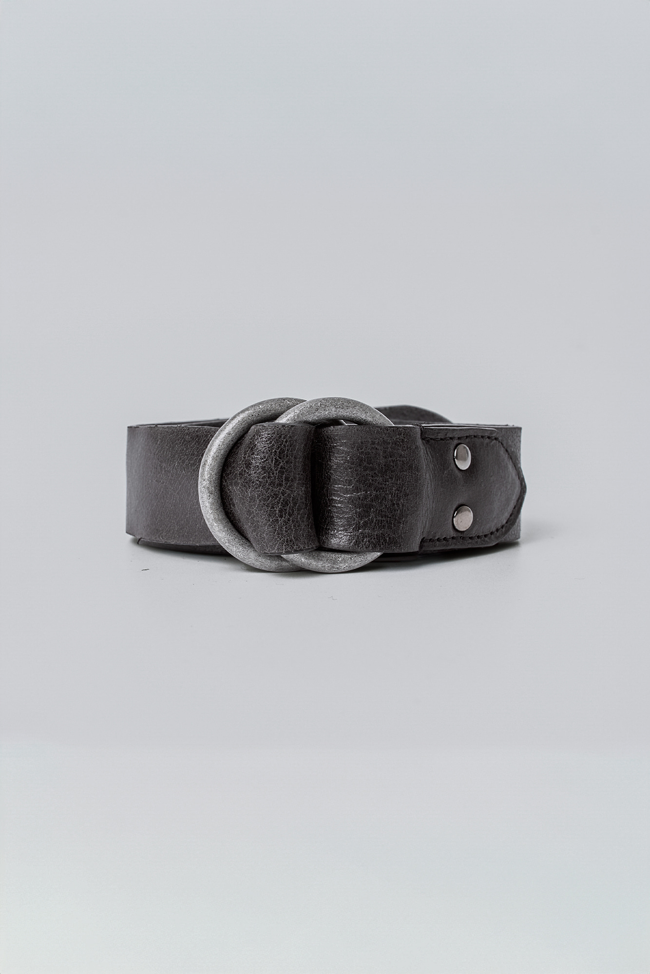[SURFACE EDITION] PATINA O-RING BELT Black