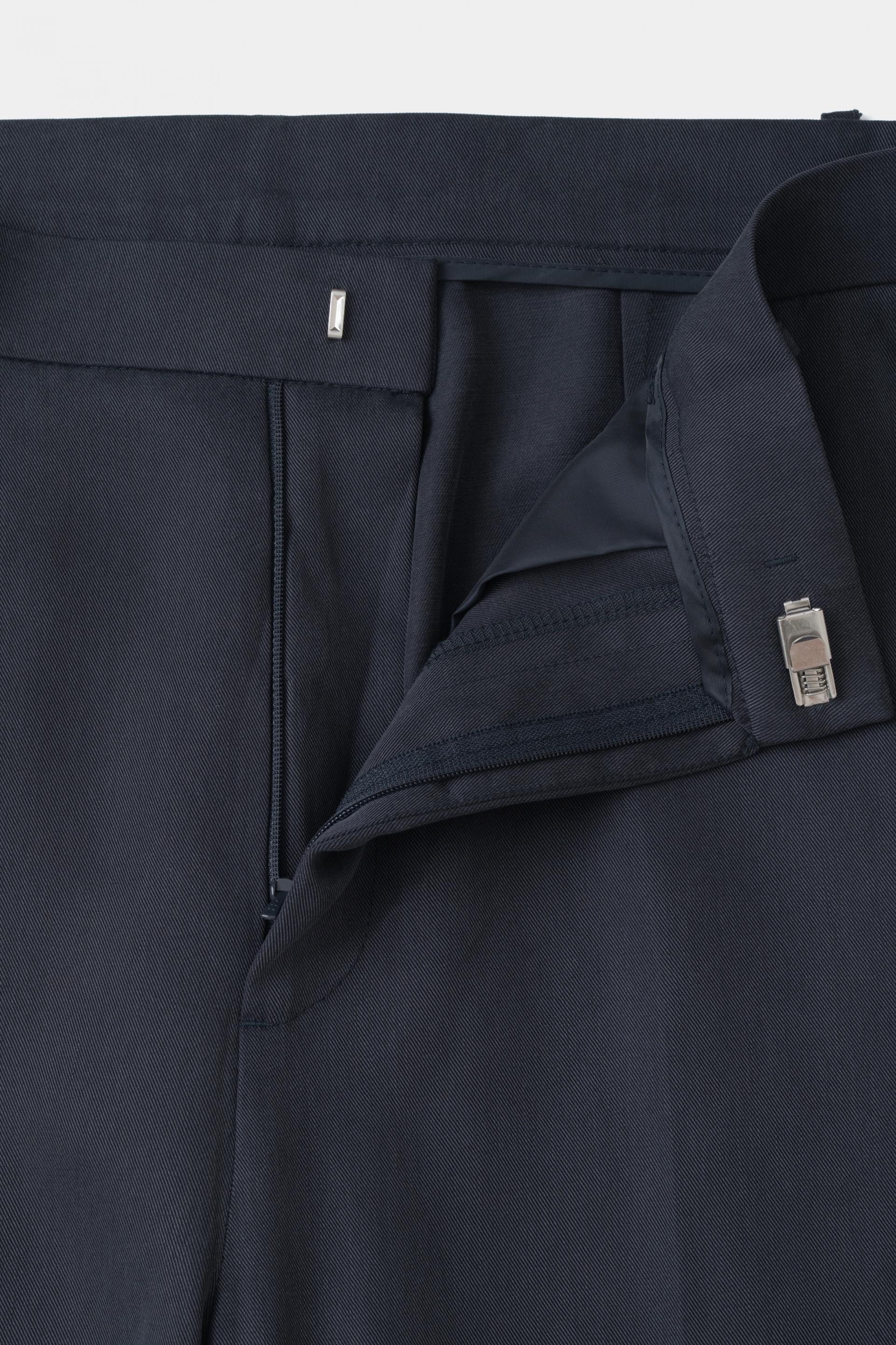 [KANGJUNGSEOK] HIRA SLACKS,Navy