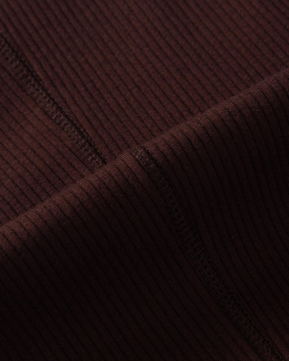 [kineto] Sleek Ribbed Sleeveless Top_Brown