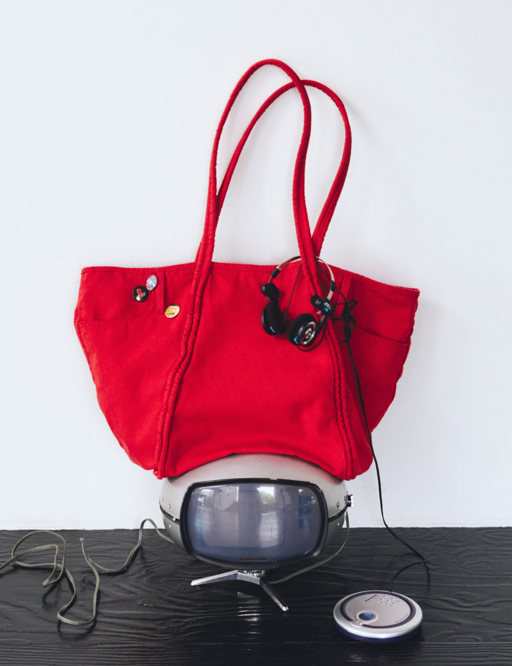 [GEN:RE] Archive Trouser Bag Red