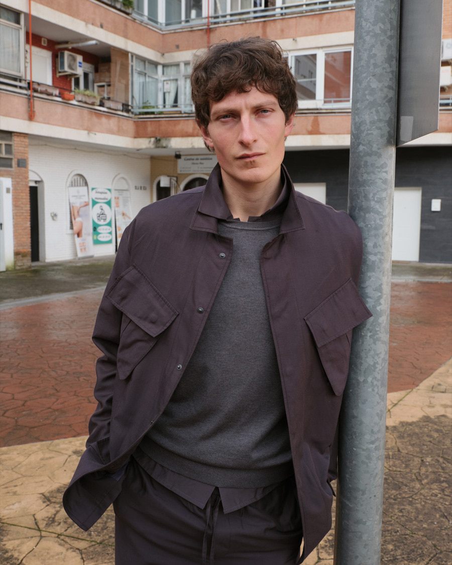 [KANGJUNGSEOK] FATIGUE JACKET BROWN