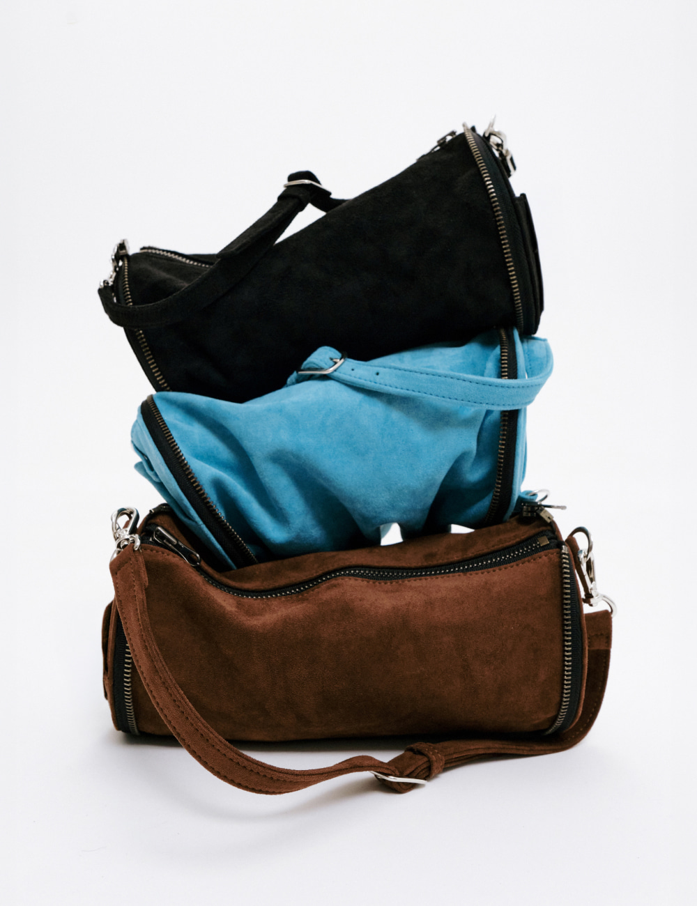 [GEN:RE] Archive Trouser Round Bag Black