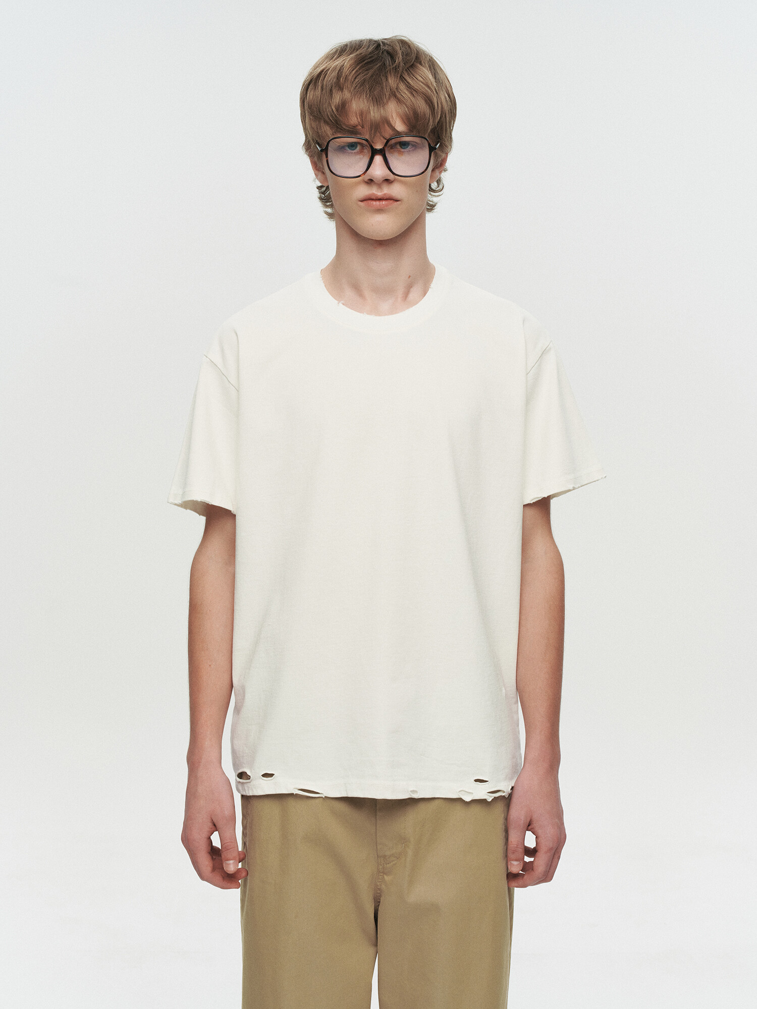 [HEUTE] HET AGED T-SHIRT (WHITE)