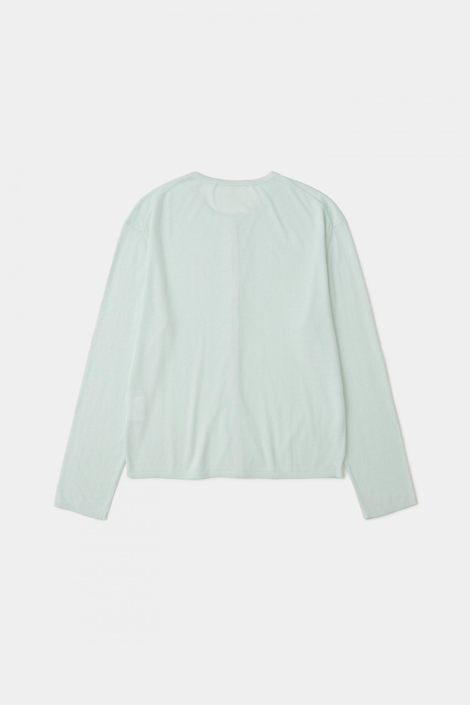 [KANGJUNGSEOK] PERMANENT KNIT CARDIGAN,Sky