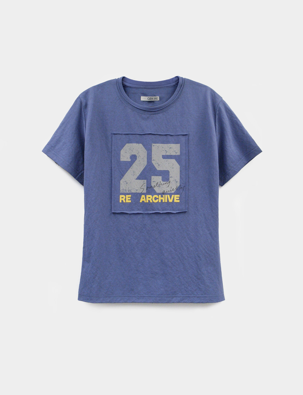 [GEN:RE] Patched Number T-shirt