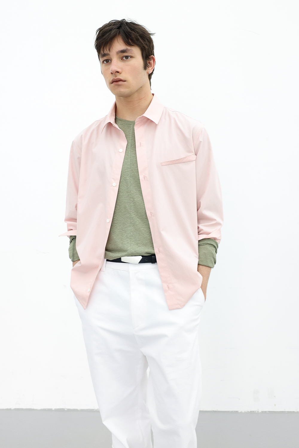 [ANYTIME LOREAK] FREESIA BLOOM SHIRT - PINK