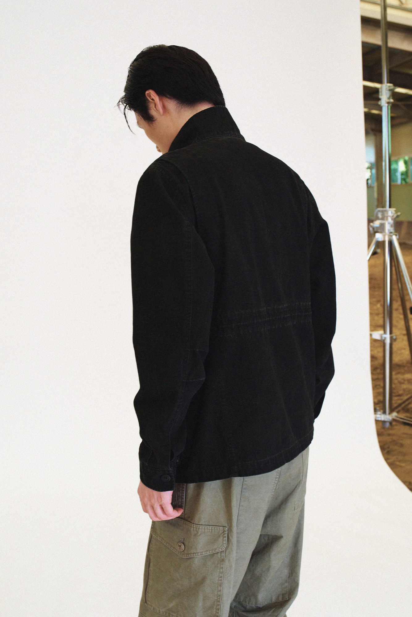 [SURFACE EDITION] OVERDYED FIELD JACKET BLACK
