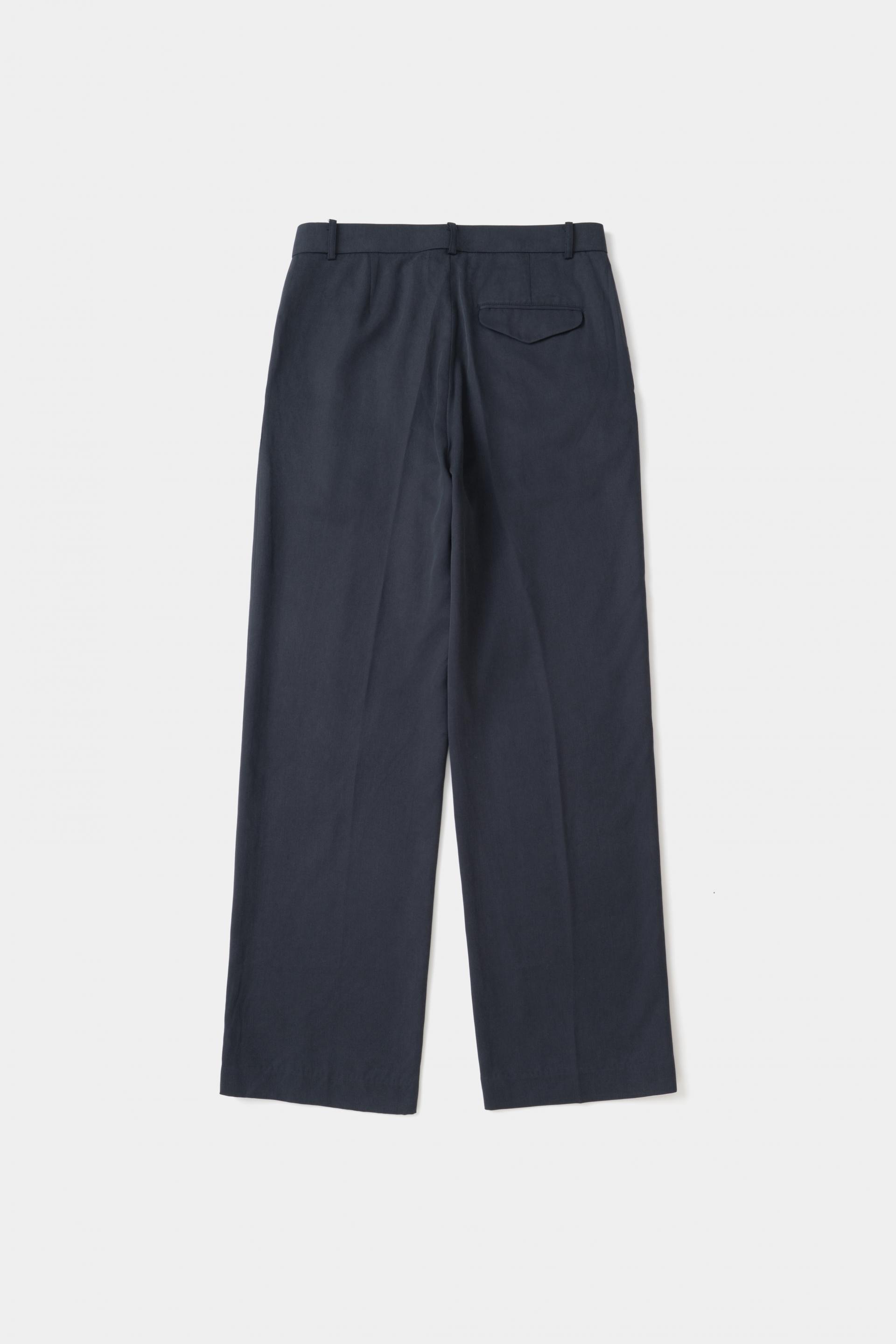 [KANGJUNGSEOK] HIRA SLACKS,Navy