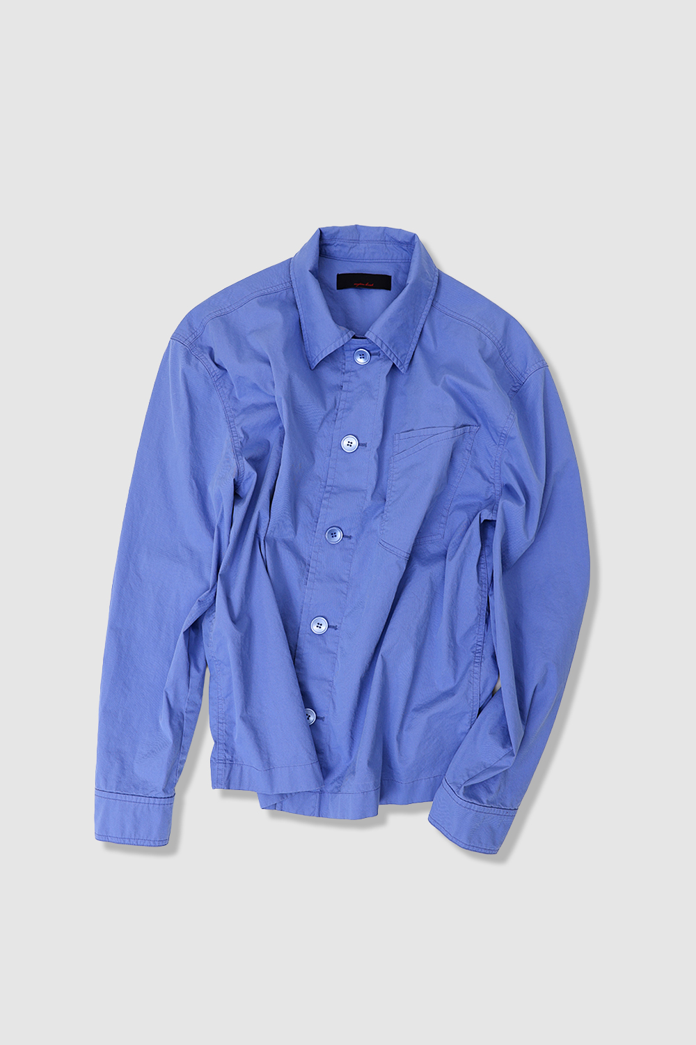 [ANYTIME LOREAK] AIRY WASHED SHIRT - BLUE