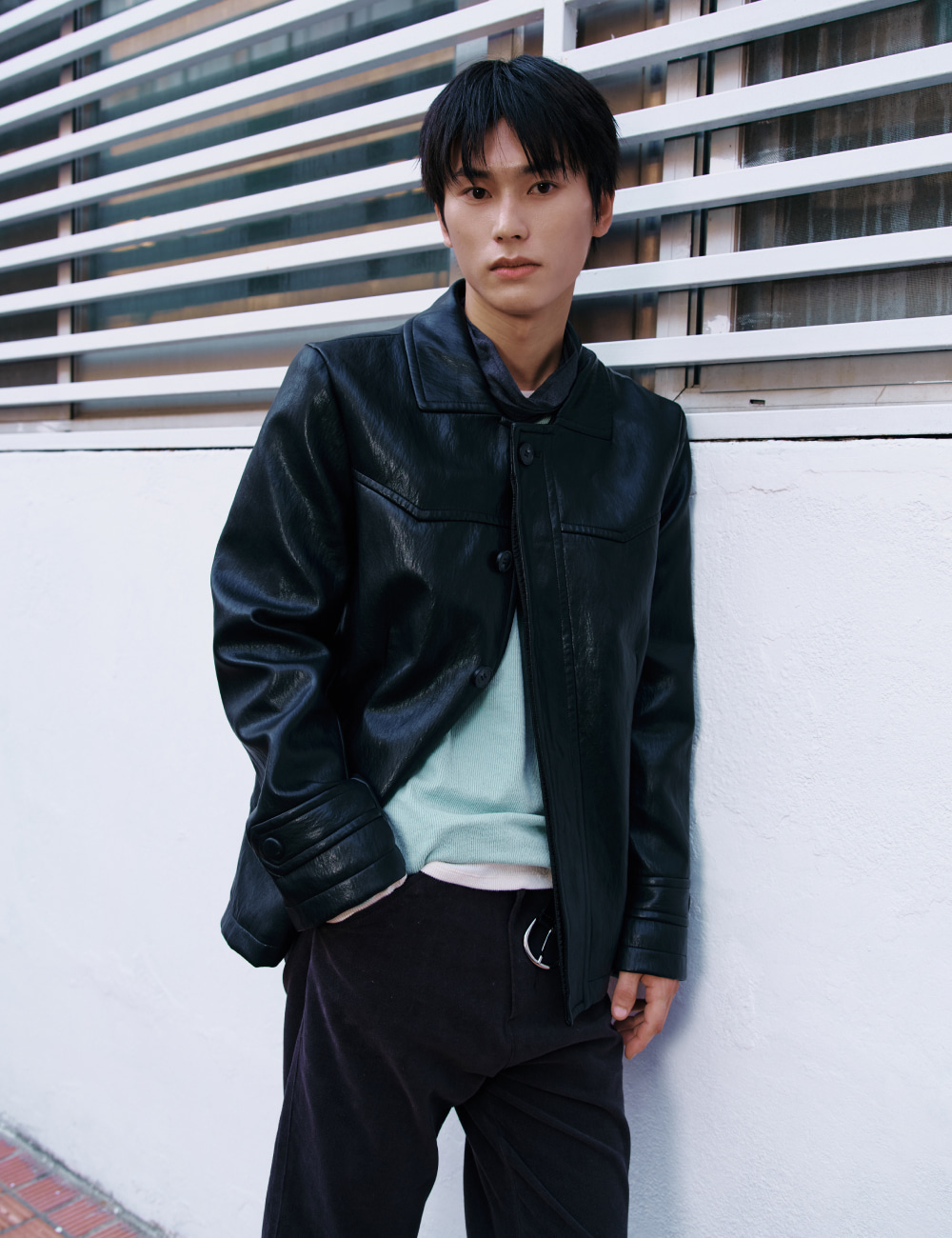 [GEN:RE] Mirage Faux Leather Jacket
