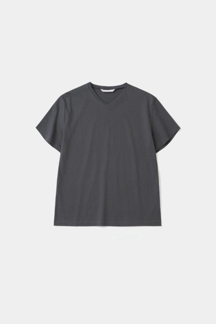 [KANGJUNGSEOK] PERMANENT FOR EVERYONE T-SHIRTS CHACOAL