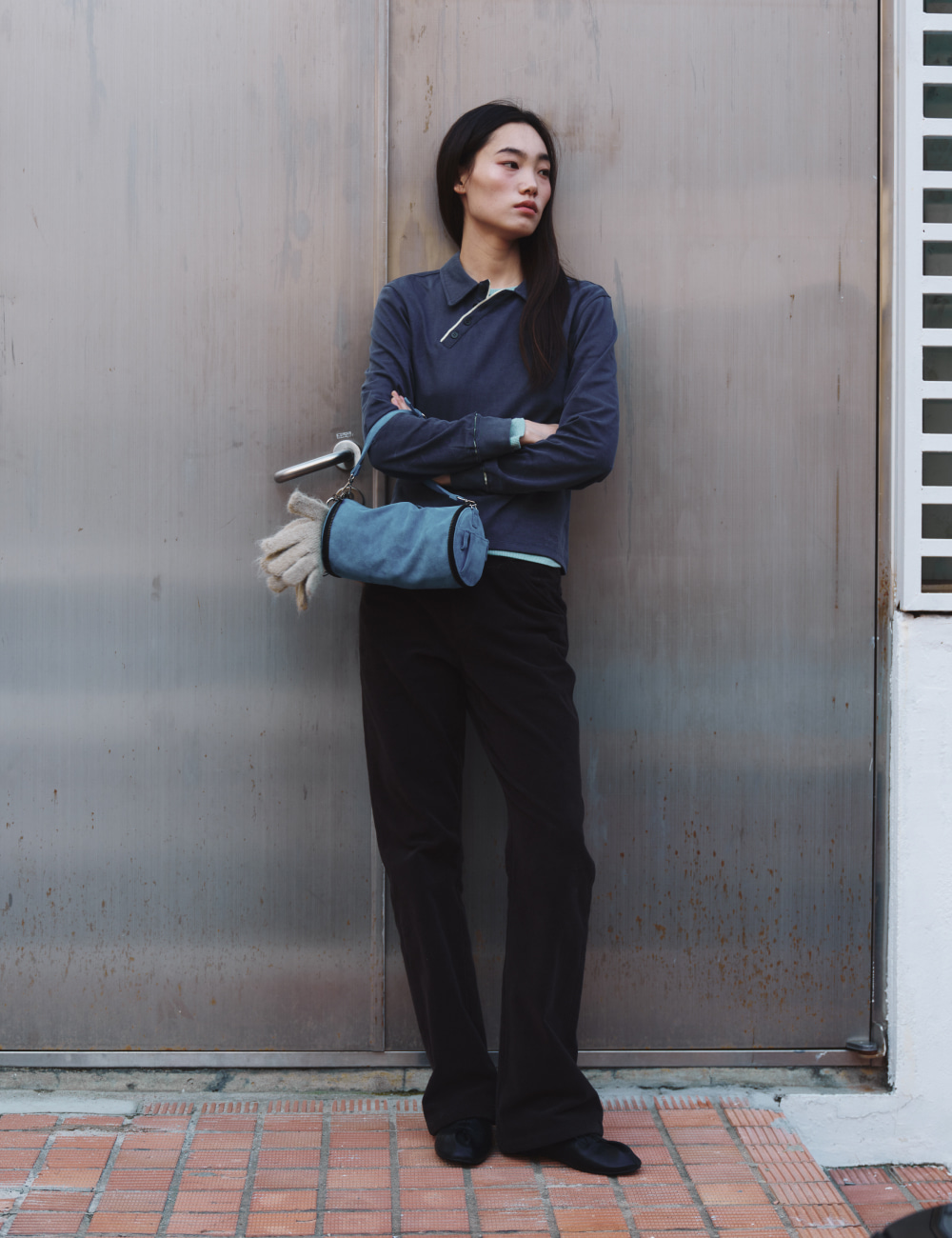 [GEN:RE] Archive Trouser Round Bag Mint