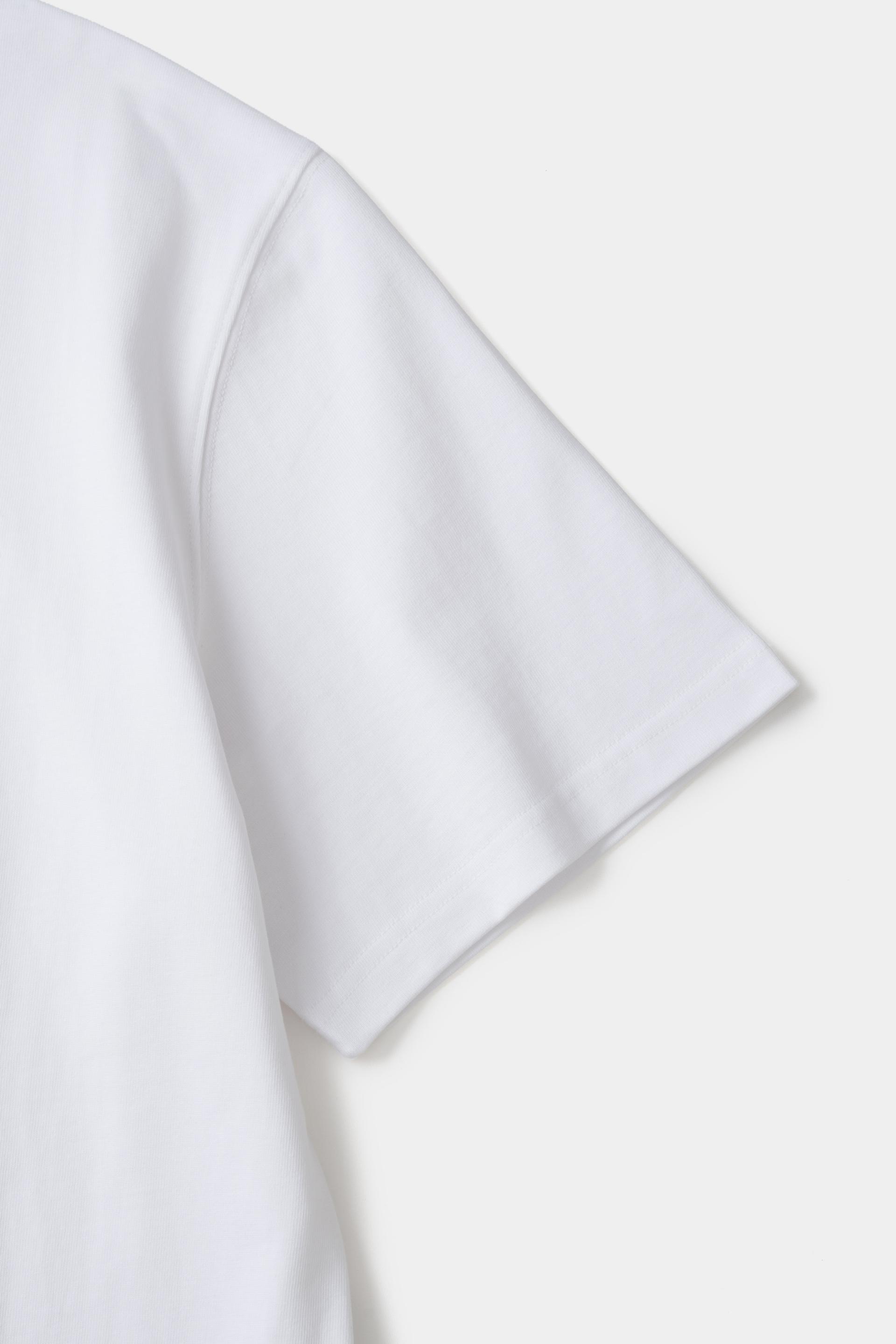 [103MONSIEUR] Balance T-shirts White