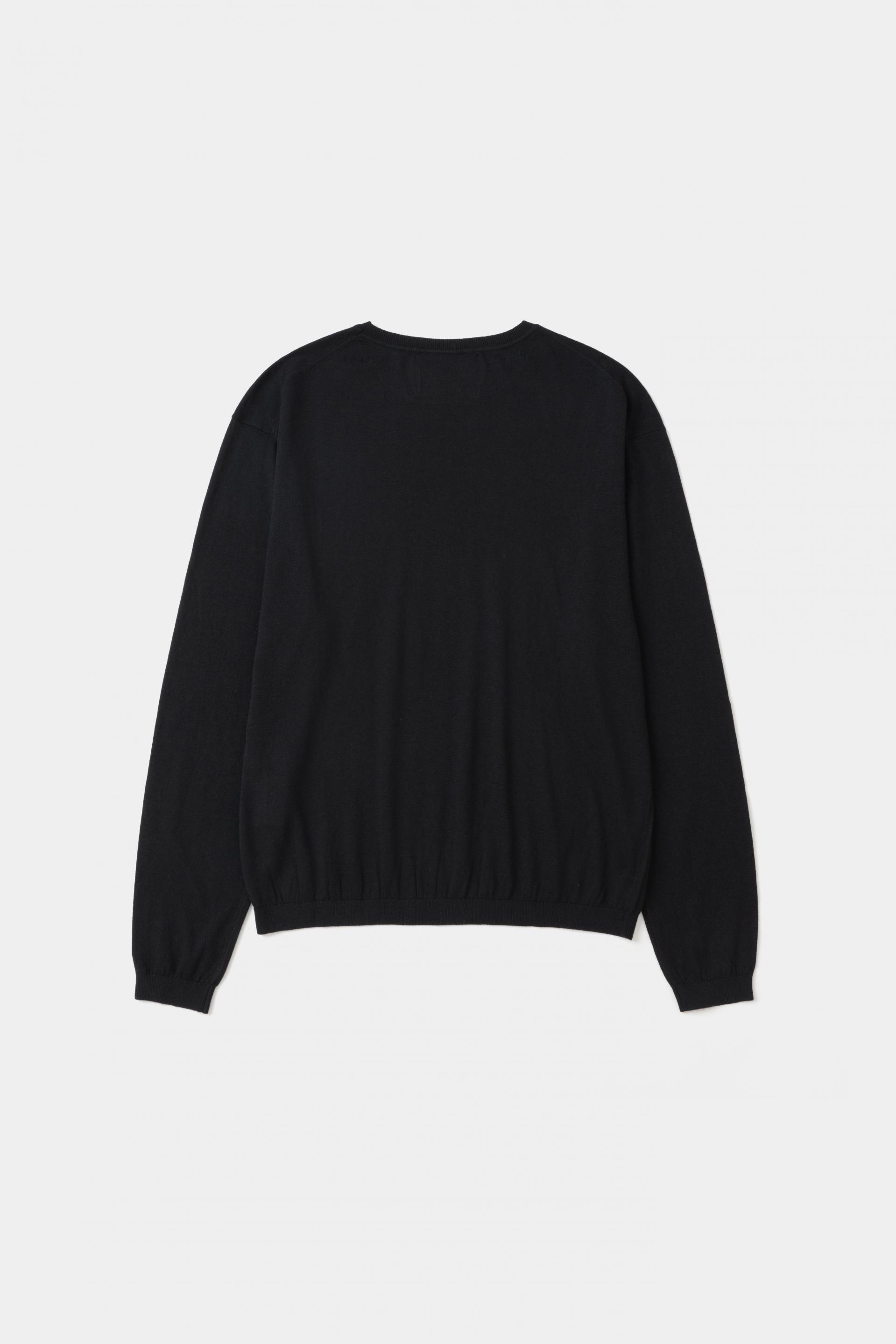 [KANGJUNGSEOK] PERMANENT KNIT,Black