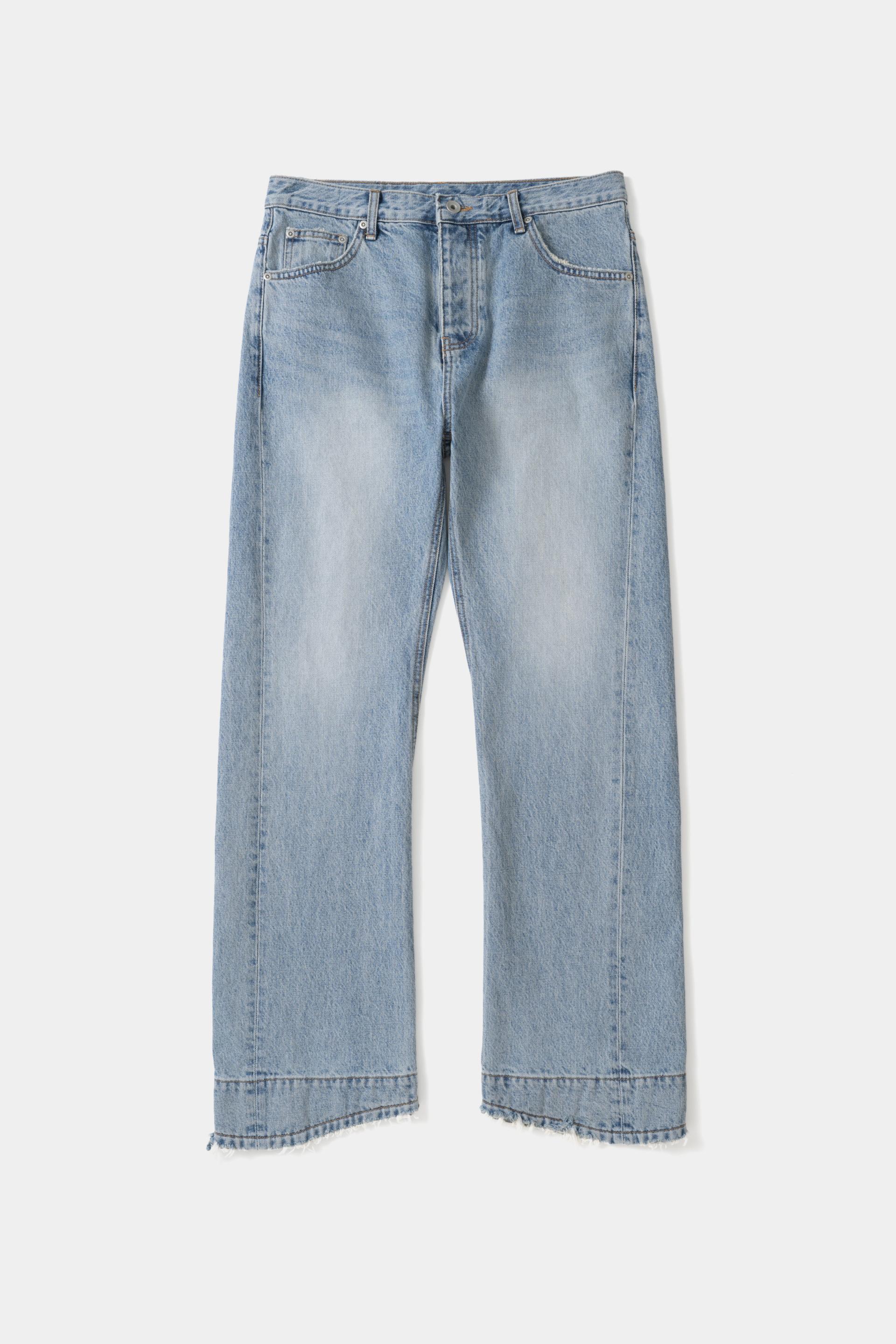 [KANGJUNGSEOK] DENIM PANTS TYPE 05 Light blue