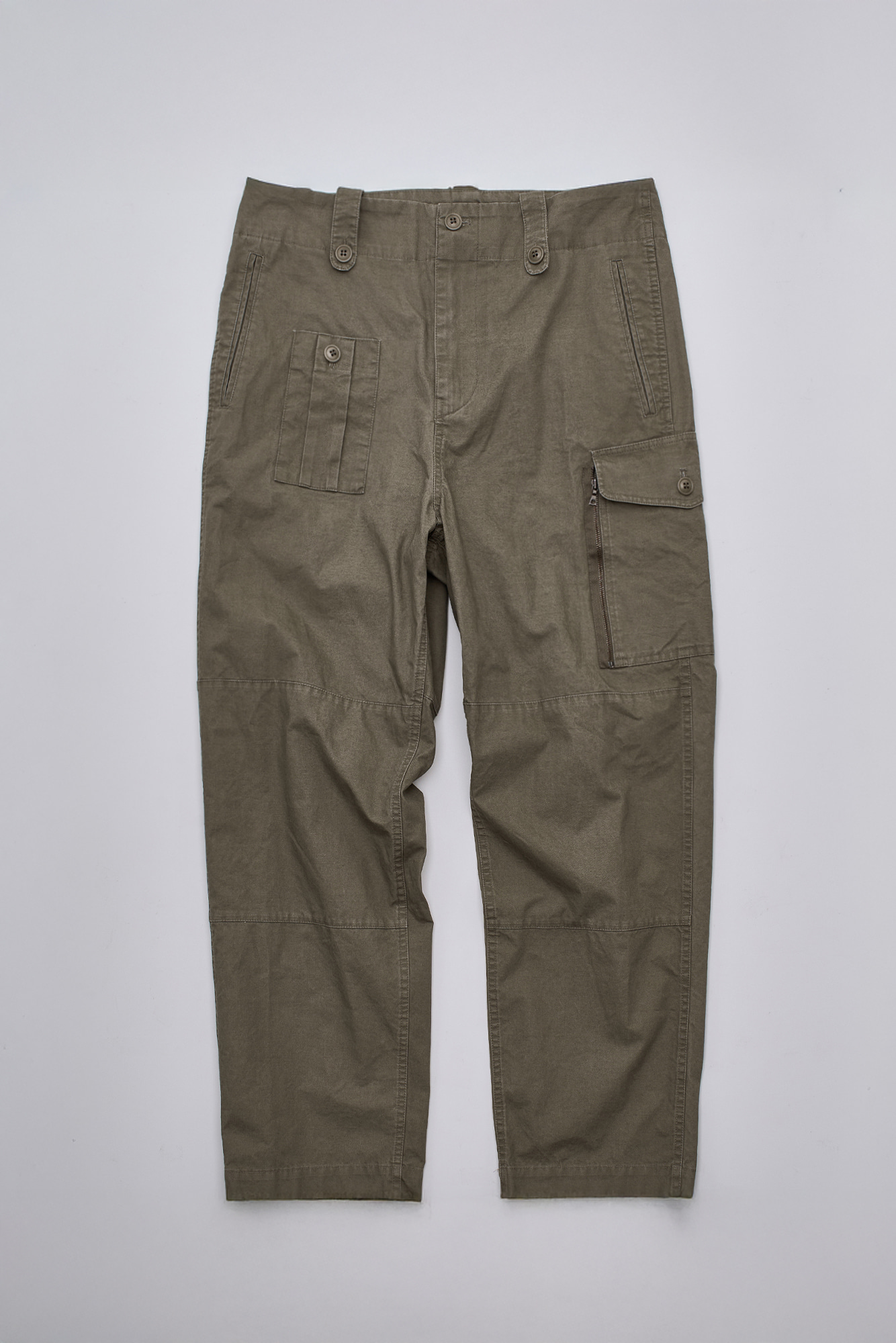 [SURFACE EDITION]WASHED COMBAT TROUSERS BEIGE