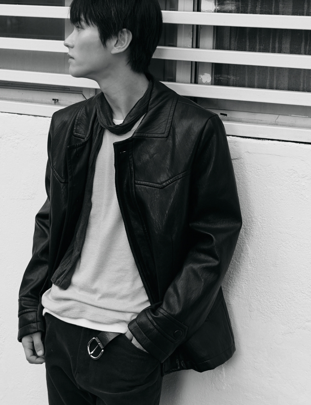 [GEN:RE] Mirage Faux Leather Jacket