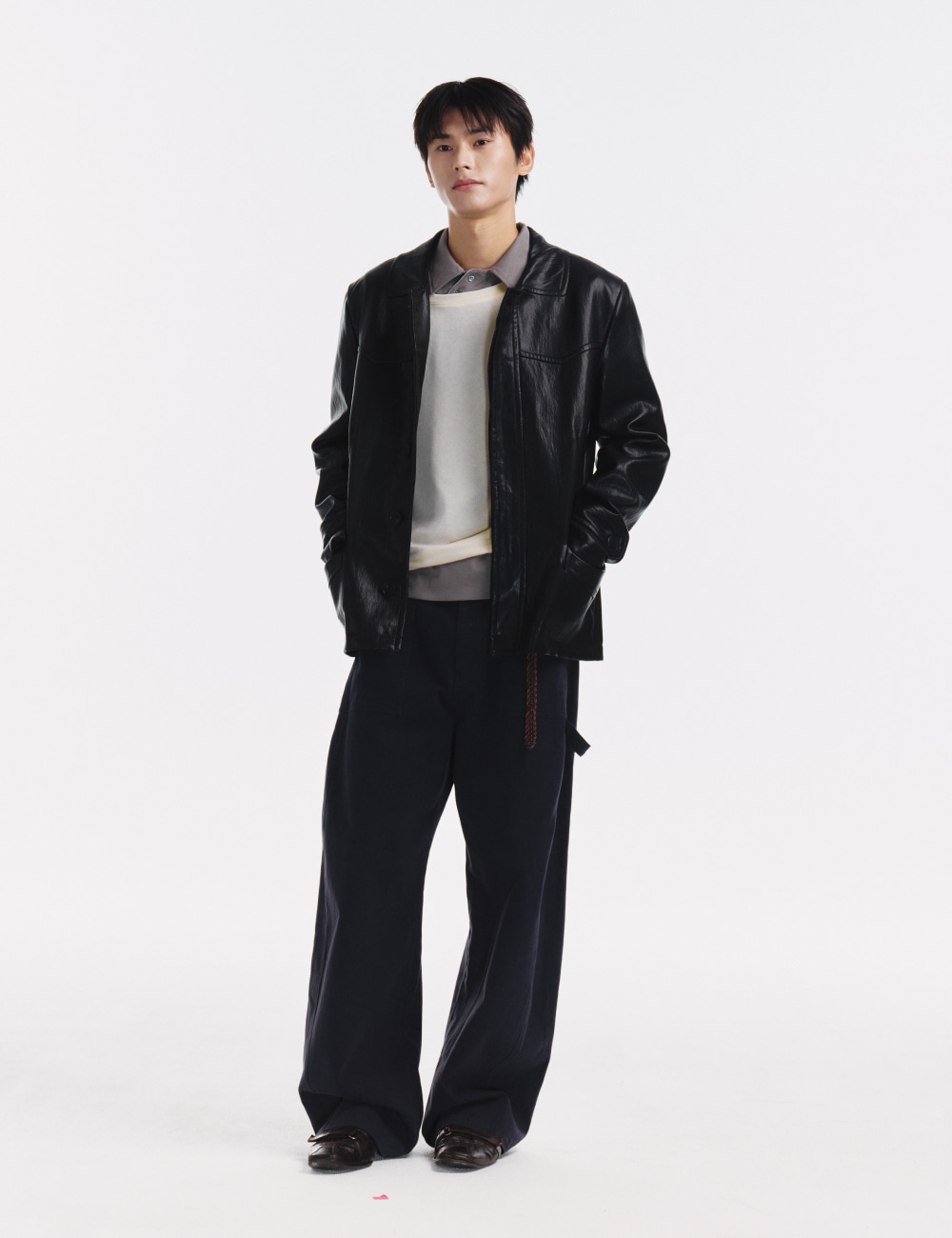 [GEN:RE] Mirage Faux Leather Jacket