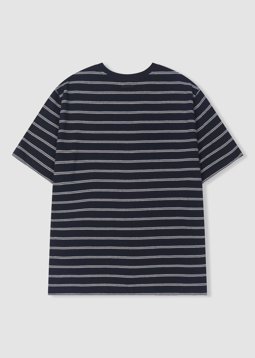 [WINDER] STRIPED COTTON TOP - NAVY
