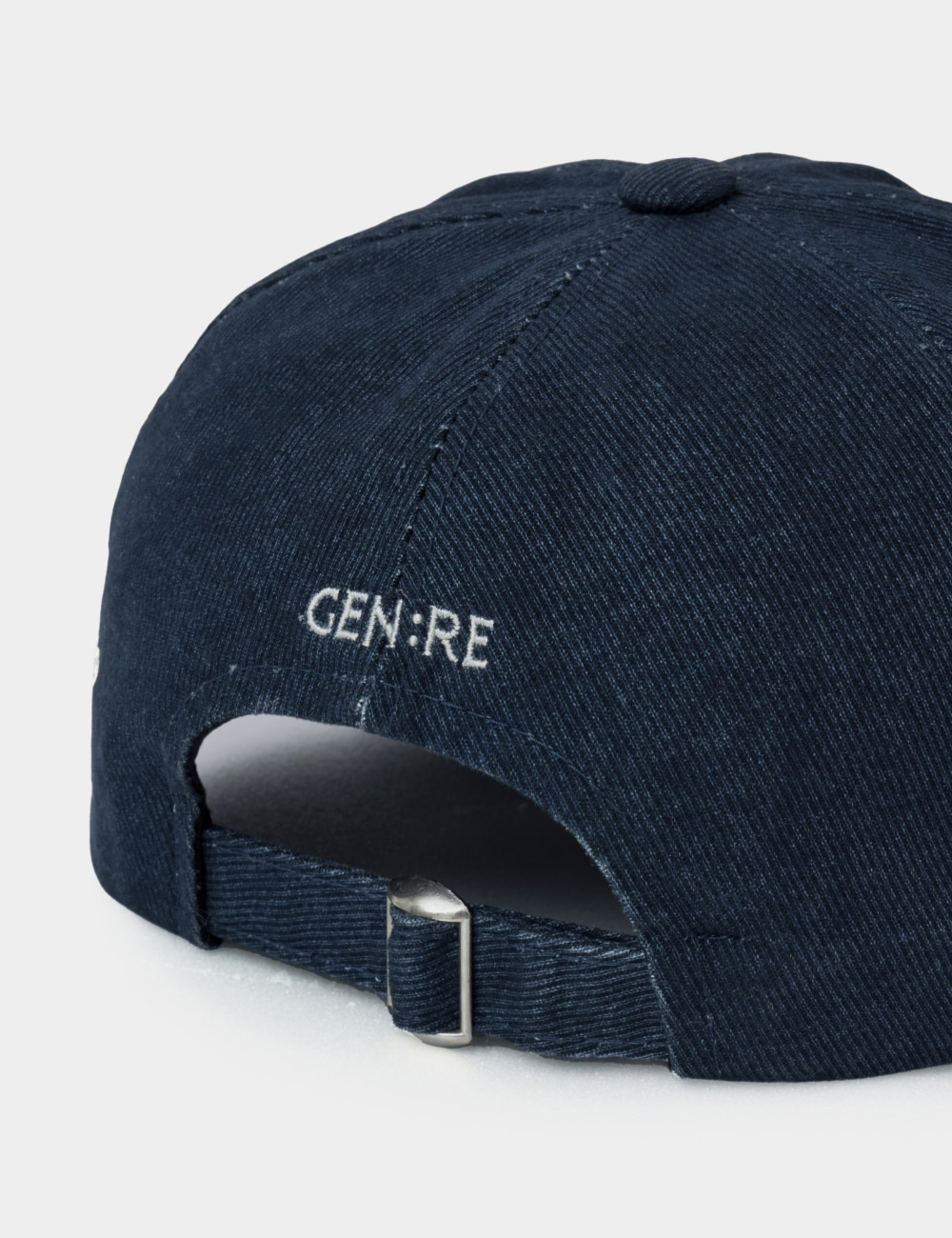 [GEN:RE] Play Homage Washed Ball Cap Navy