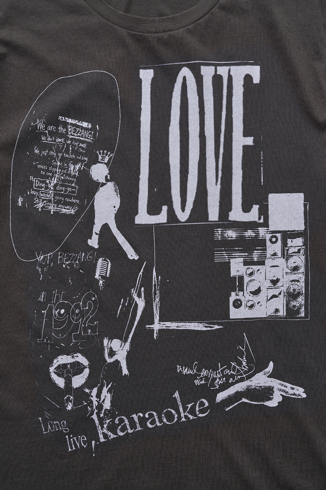 [SURFACE EDITION] LONG LIVE T-SHIRT CHARCOAL