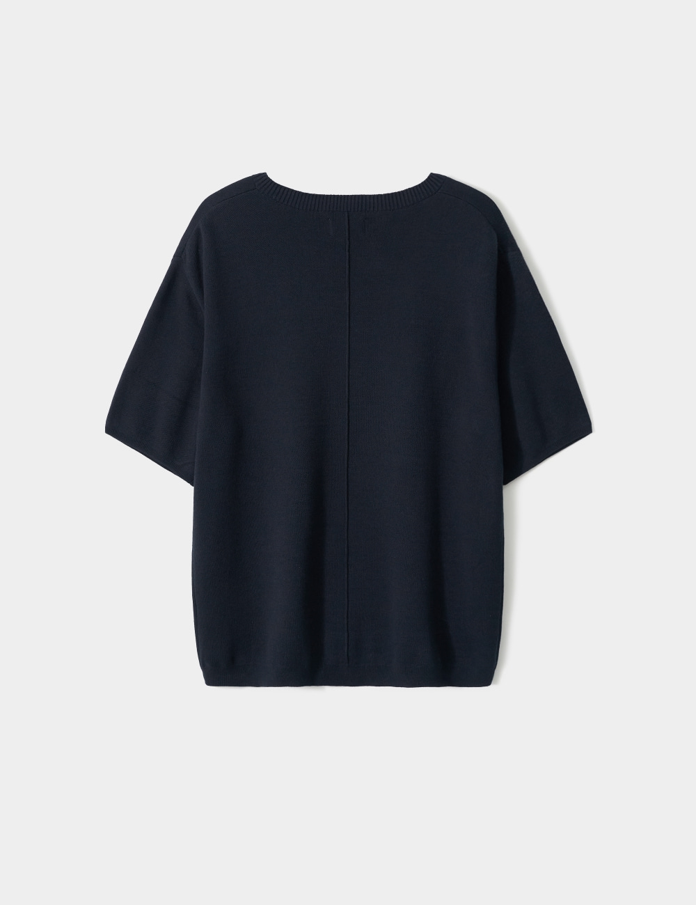 [GEN:RE] Your Way Slit Half Knit Navy